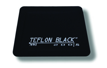 Squeegee 4" Teflon Hard Card - Black (Soft)