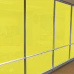 Yellow Matte Colored Window Film SG2230M