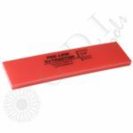 8” Big Mouth 3/8” Thick No Bevel Squeegee Blade